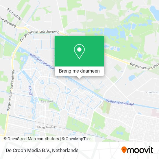 De Croon Media B.V. kaart