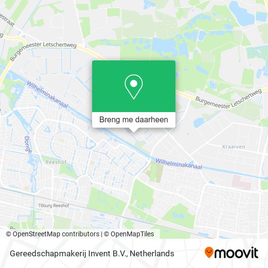 Gereedschapmakerij Invent B.V. kaart