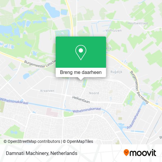 Damnati Machinery kaart