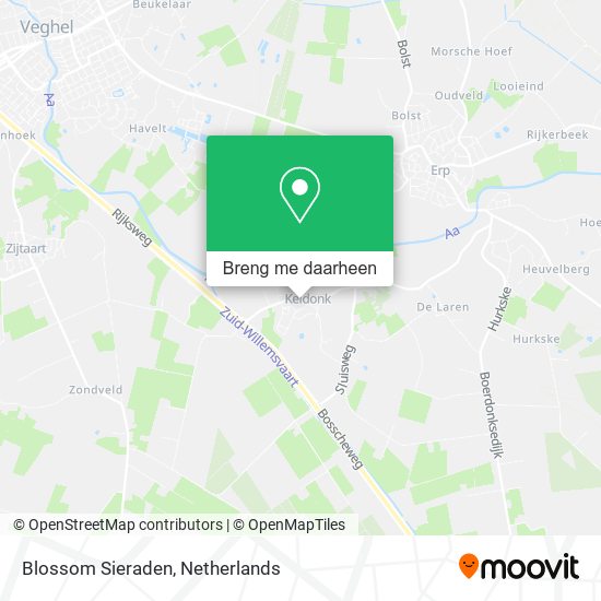 Blossom Sieraden kaart
