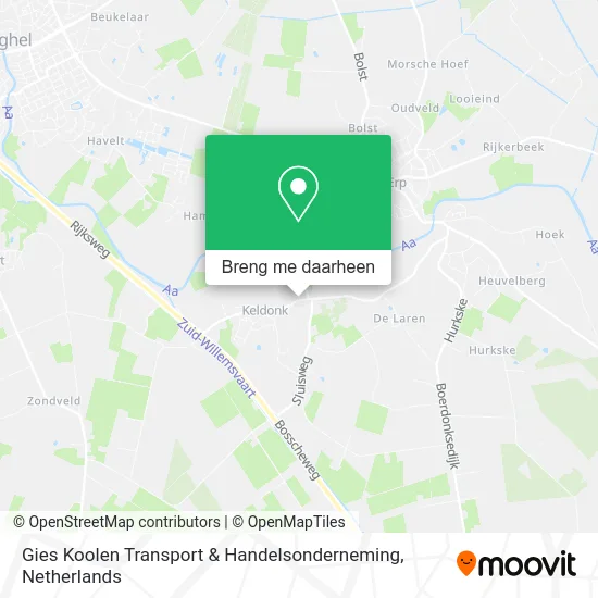 Gies Koolen Transport & Handelsonderneming kaart