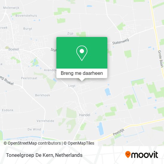 Toneelgroep De Kern kaart