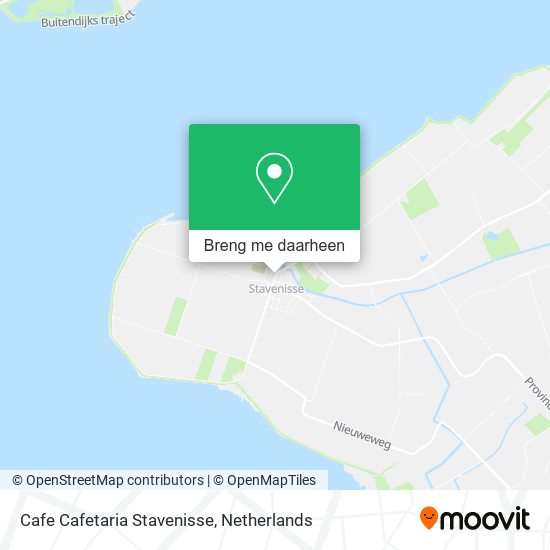 Cafe Cafetaria Stavenisse kaart
