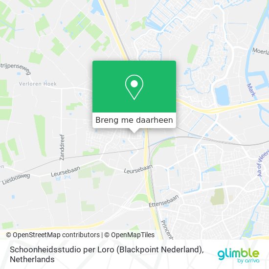 Schoonheidsstudio per Loro (Blackpoint Nederland) kaart