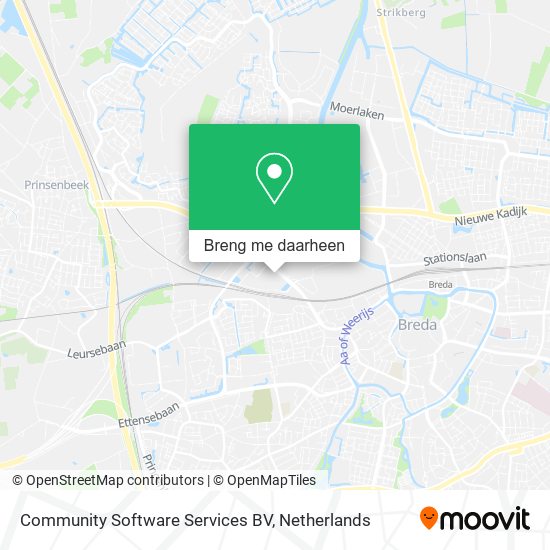 Community Software Services BV kaart