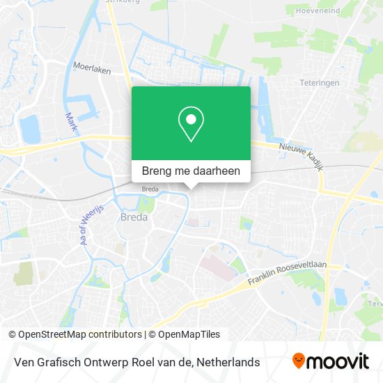Ven Grafisch Ontwerp Roel van de kaart