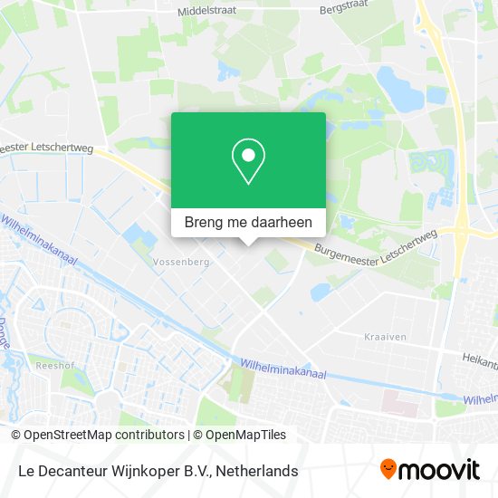 Le Decanteur Wijnkoper B.V. kaart