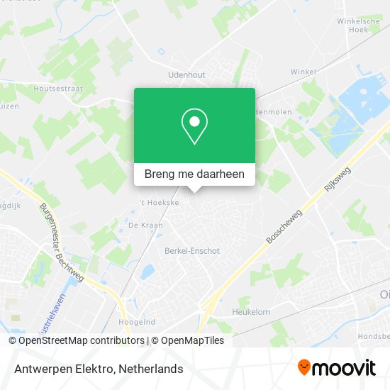 Antwerpen Elektro kaart