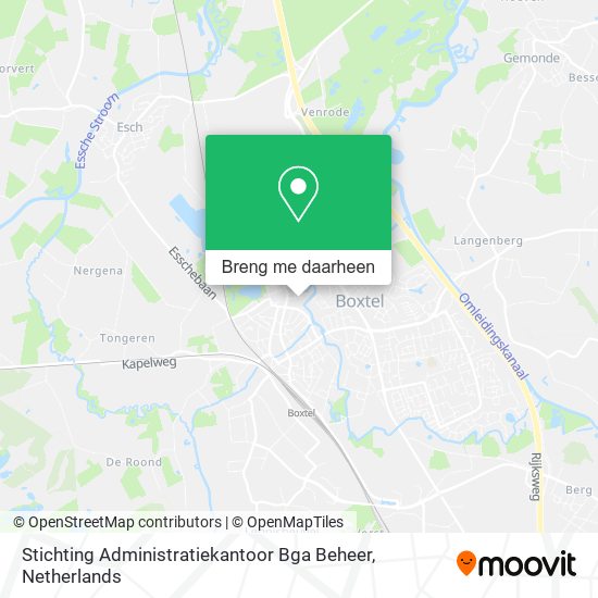 Stichting Administratiekantoor Bga Beheer kaart