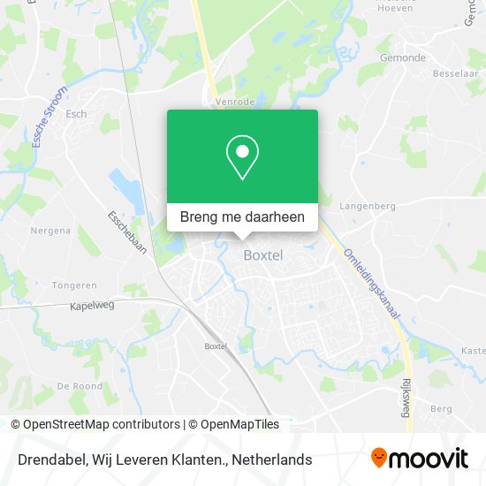 Drendabel, Wij Leveren Klanten. kaart