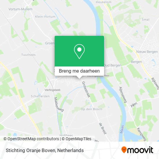 Stichting Oranje Boven kaart