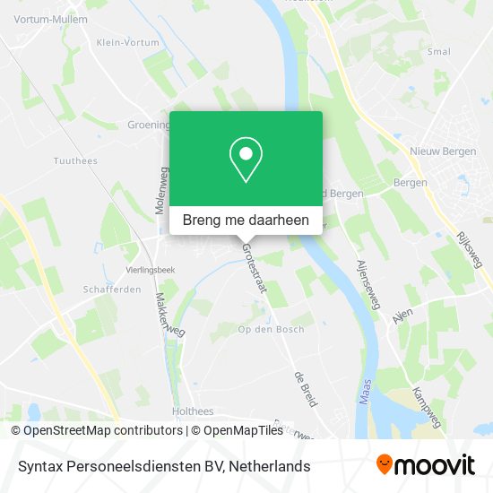 Syntax Personeelsdiensten BV kaart