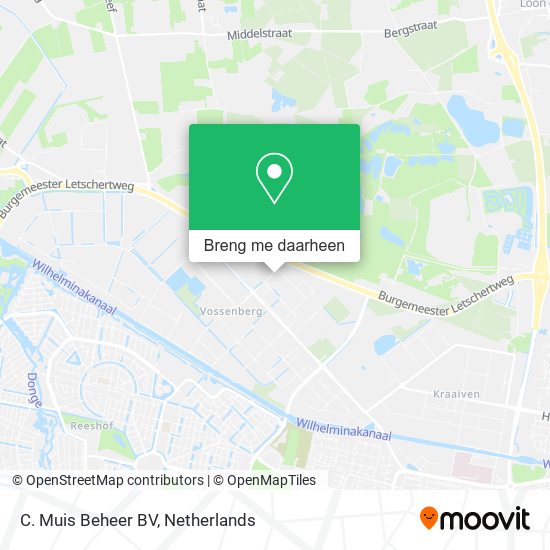 C. Muis Beheer BV kaart