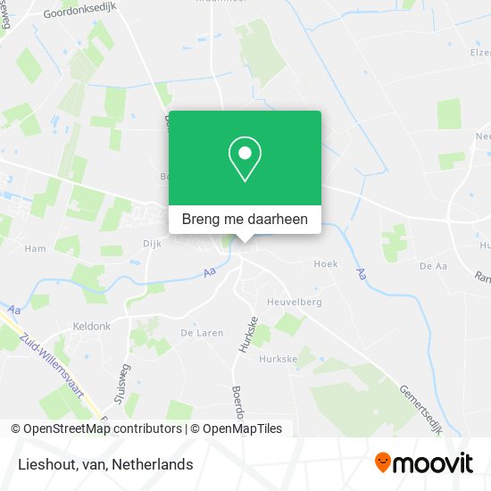 Lieshout, van kaart