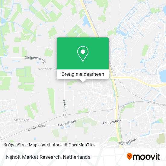 Nijholt Market Research kaart