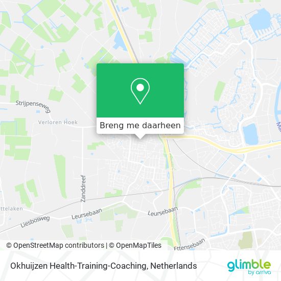 Okhuijzen Health-Training-Coaching kaart