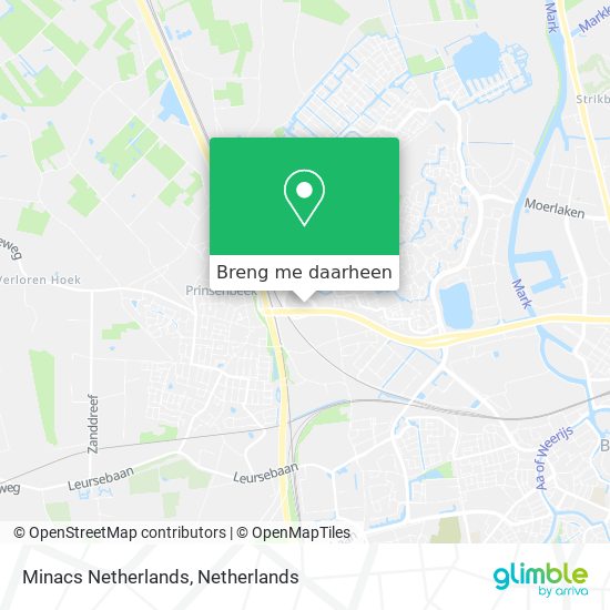 Minacs Netherlands kaart