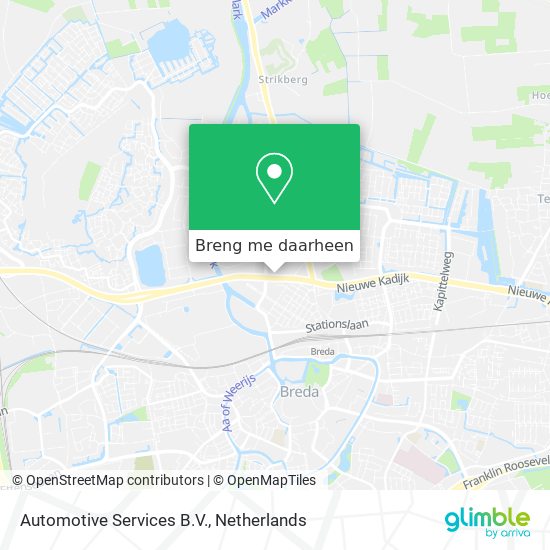 Automotive Services B.V. kaart