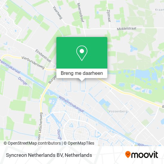 Syncreon Netherlands BV kaart