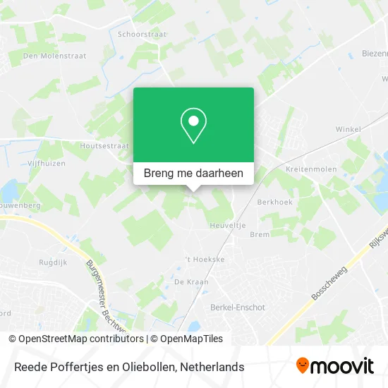 Reede Poffertjes en Oliebollen kaart