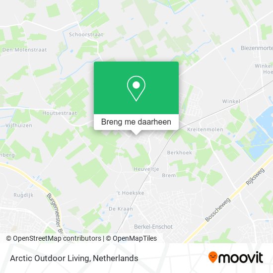 Arctic Outdoor Living kaart