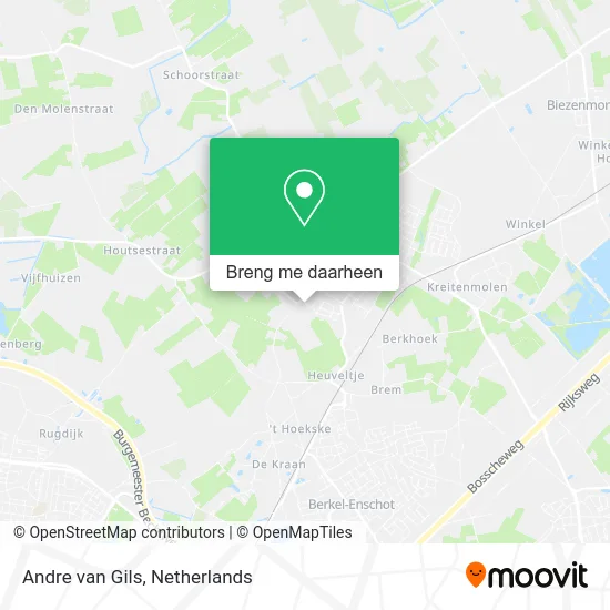 Andre van Gils kaart