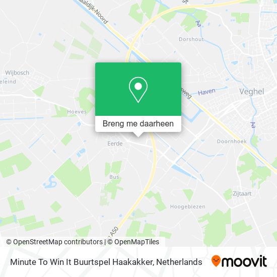 Minute To Win It Buurtspel Haakakker kaart