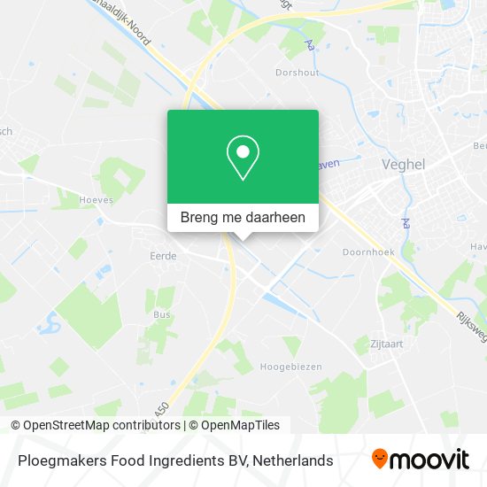Ploegmakers Food Ingredients BV kaart