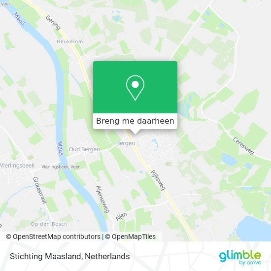 Stichting Maasland kaart