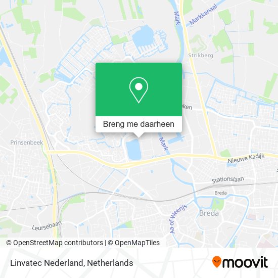 Linvatec Nederland kaart