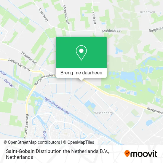 Saint-Gobain Distribution the Netherlands B.V. kaart