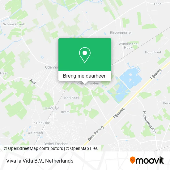 Viva la Vida B.V. kaart