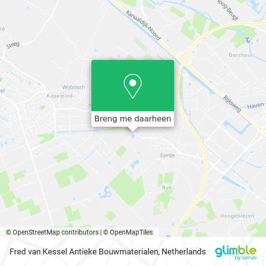 Fred van Kessel Antieke Bouwmaterialen kaart