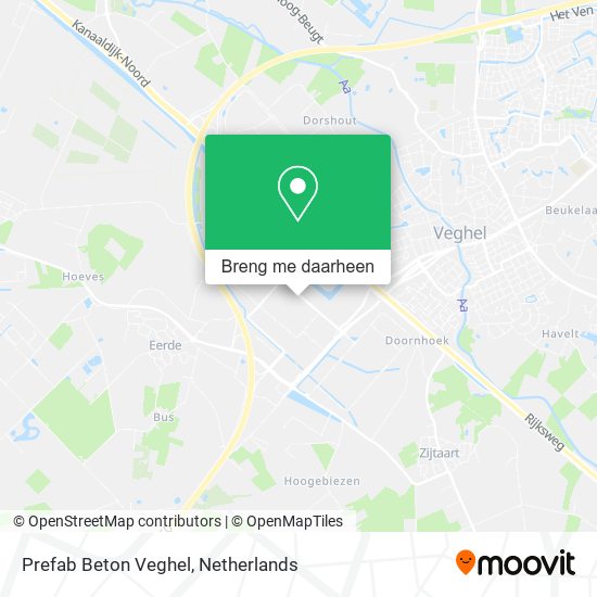 Prefab Beton Veghel kaart
