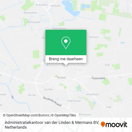 Administratiekantoor van der Linden & Mermans BV kaart