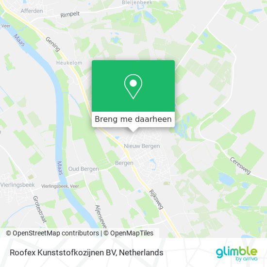 Roofex Kunststofkozijnen BV kaart