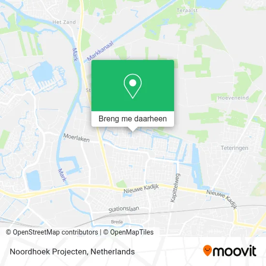 Noordhoek Projecten kaart
