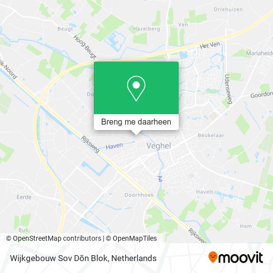 Wijkgebouw Sov Dõn Blok kaart