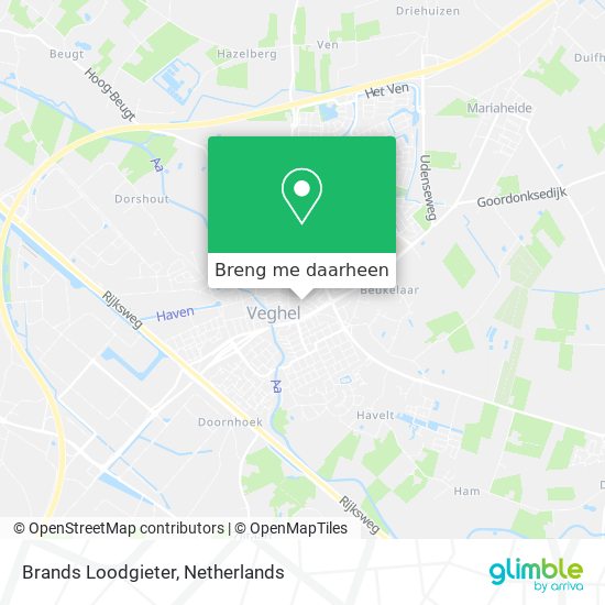 Brands Loodgieter kaart