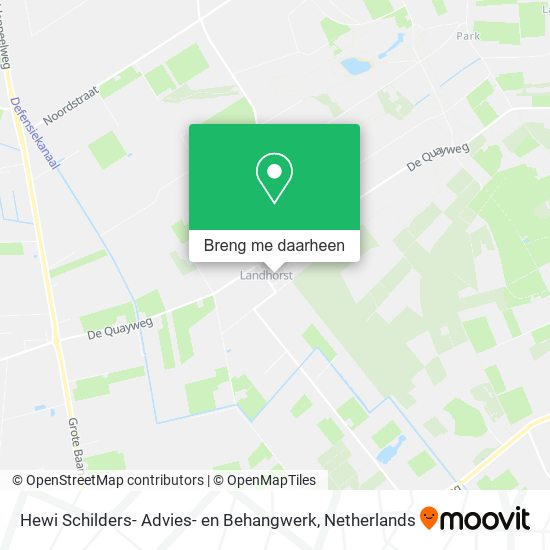 Hewi Schilders- Advies- en Behangwerk kaart