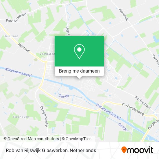 Rob van Rijswijk Glaswerken kaart