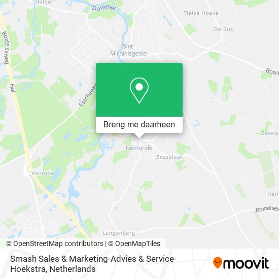 Smash Sales & Marketing-Advies & Service-Hoekstra kaart