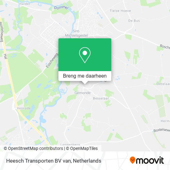 Heesch Transporten BV van kaart