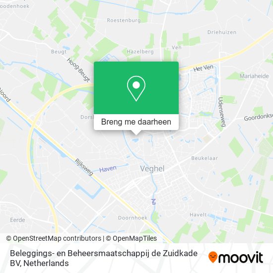 Beleggings- en Beheersmaatschappij de Zuidkade BV kaart