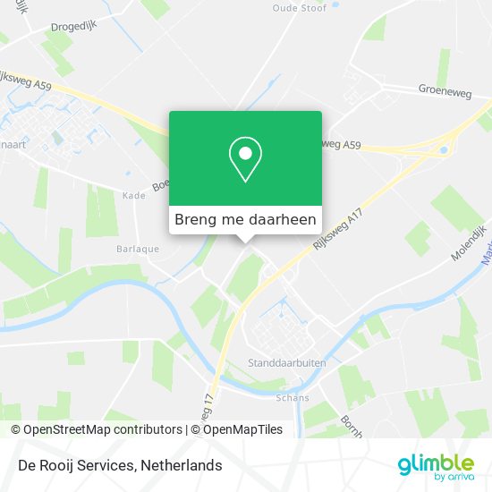 De Rooij Services kaart