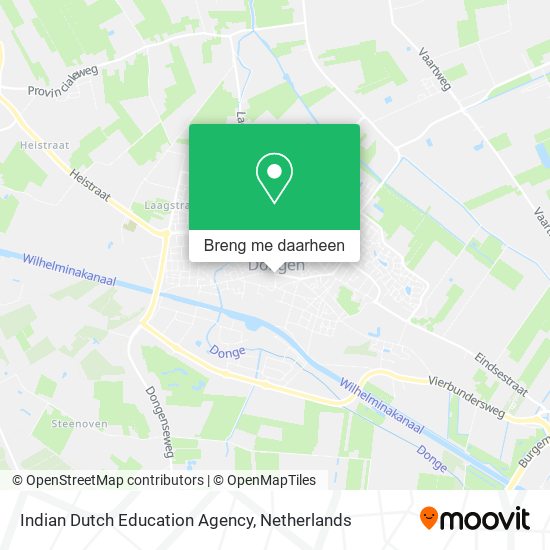 Indian Dutch Education Agency kaart