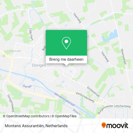 Montens Assurantiën kaart