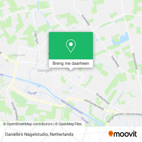 Daniëlle's Nagelstudio kaart