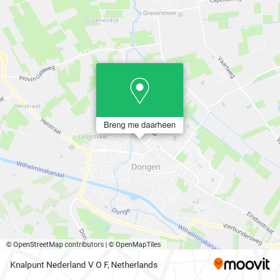 Knalpunt Nederland V O F kaart