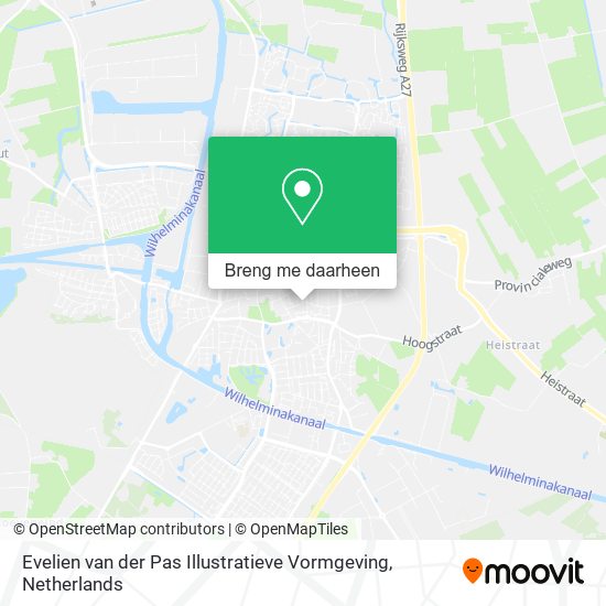 Evelien van der Pas Illustratieve Vormgeving kaart